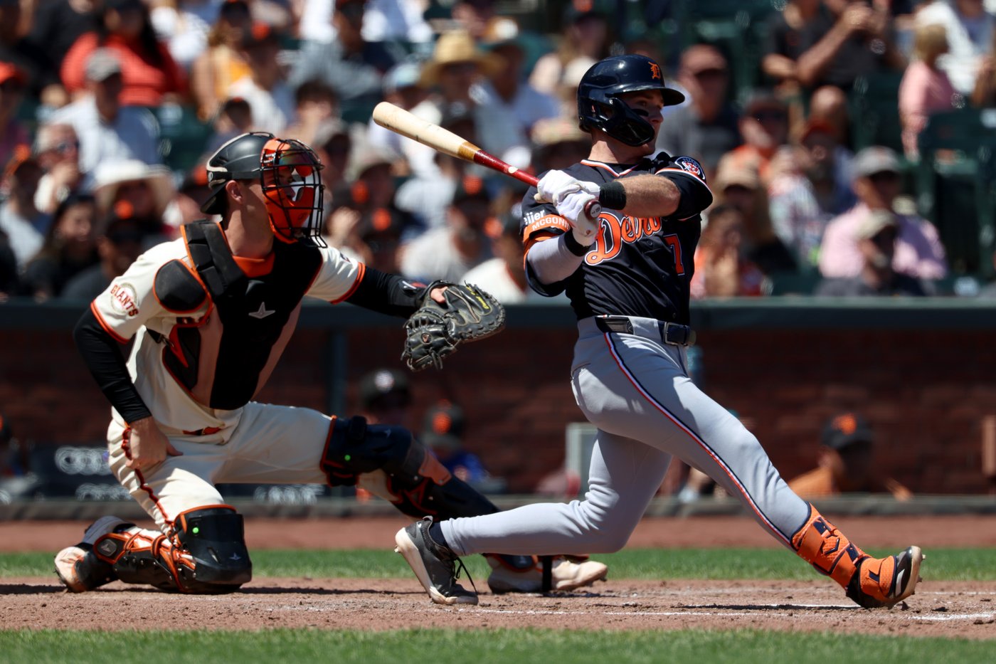 Lee's pinch-hit single in 10th sends Tigers past Giants 3-1 after Melton and Webb duel on mound | iNFOnews.ca