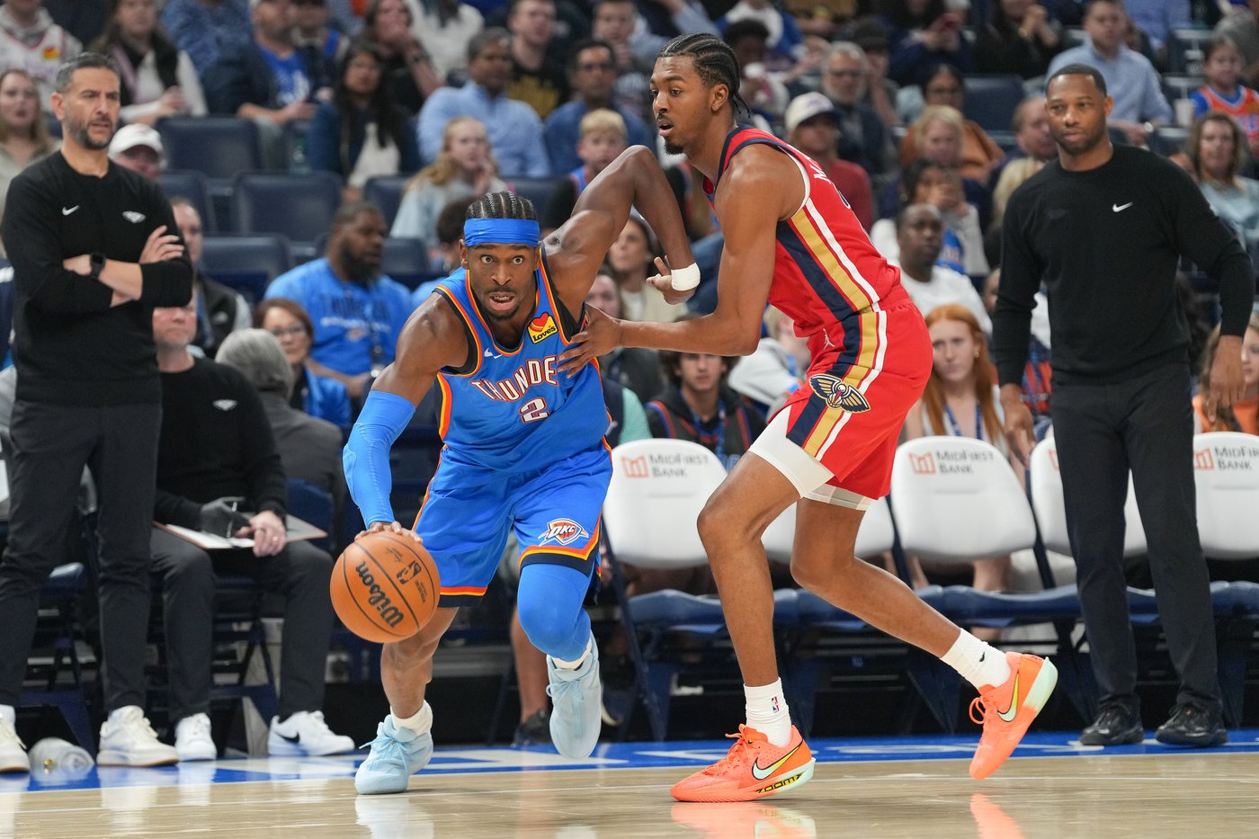 Gilgeous-Alexander scores 30 points to help keep Thunder unbeaten, Pelicans winless | iNFOnews.ca