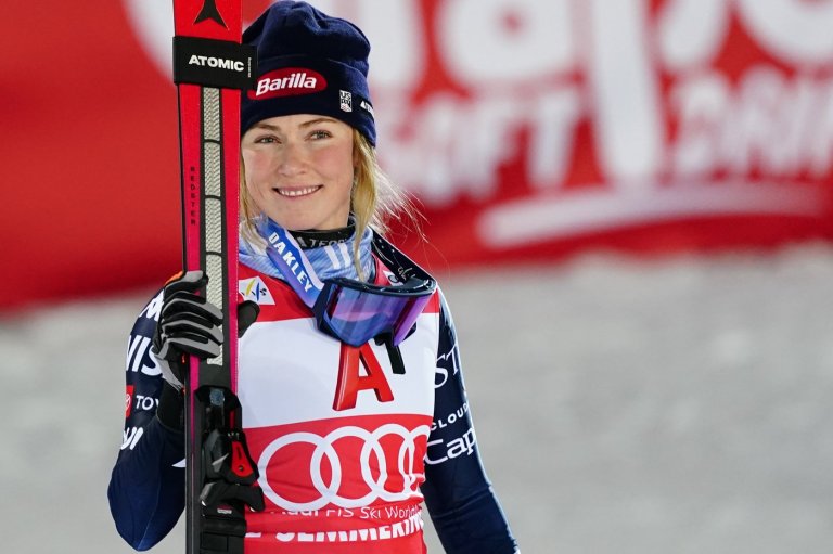 US ski star Shiffrin keeps streak going with come-from-behind win in World Cup night slalom | iNFOnews.ca