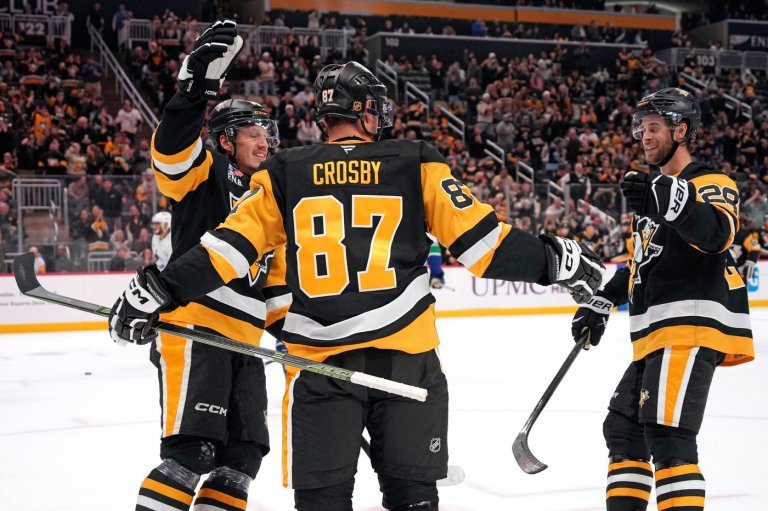 Crosby scores, Letang reaches 600 career assists as Penguins breeze past Canucks 5-1 | iNFOnews.ca