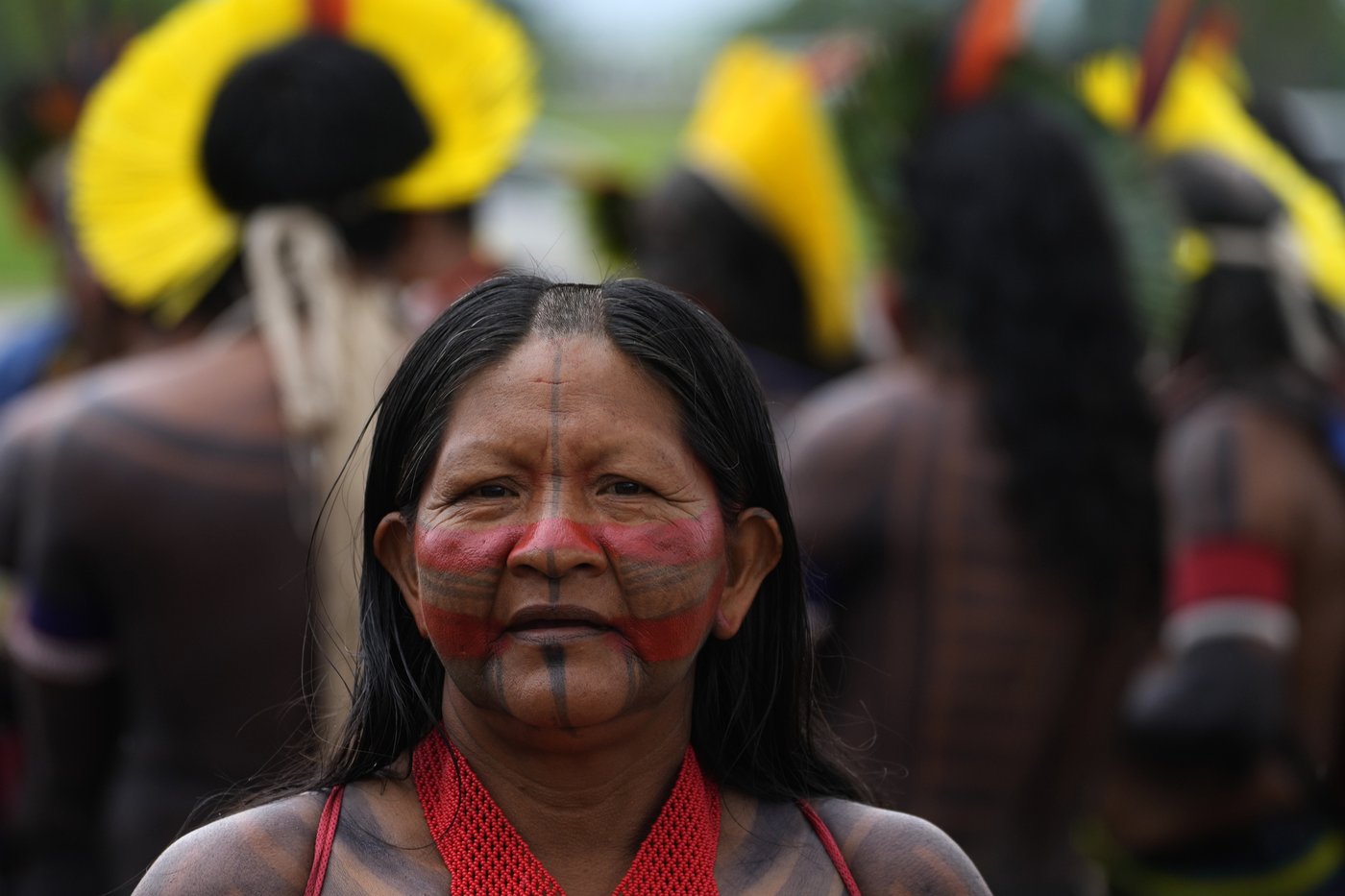 Indigenous people march in Brazil's capital against bill limiting land rights | iNFOnews.ca