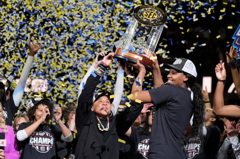 South Carolina's dominance in SEC tourney is a result of good teams, not proximity, Dawn Staley says | iNFOnews.ca
