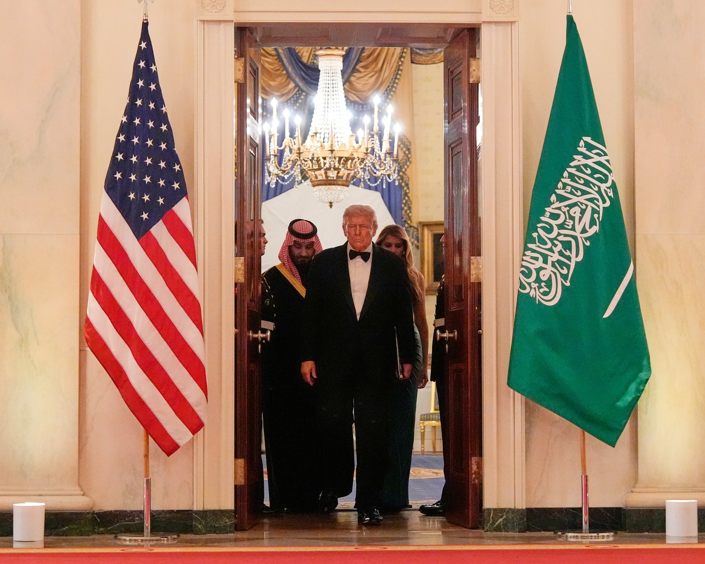 Trump welcomes Saudi Crown Prince Mohammed bin Salman at the White House, in photos | iNFOnews.ca
