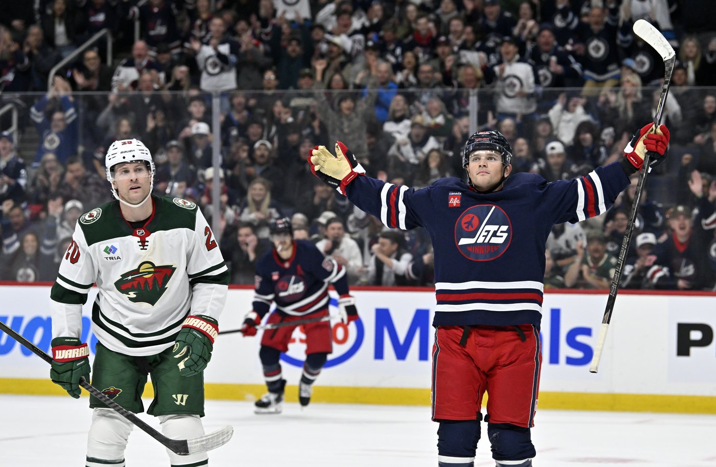 Perfetti scores twice as Jets soar past Wild 5-2 | iNFOnews.ca