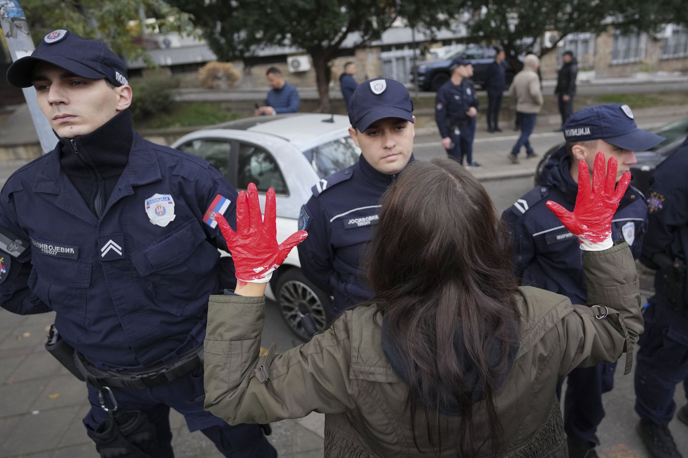 Protesters demand arrests over train station roof collapse that killed 14 people in Serbia | iNFOnews.ca