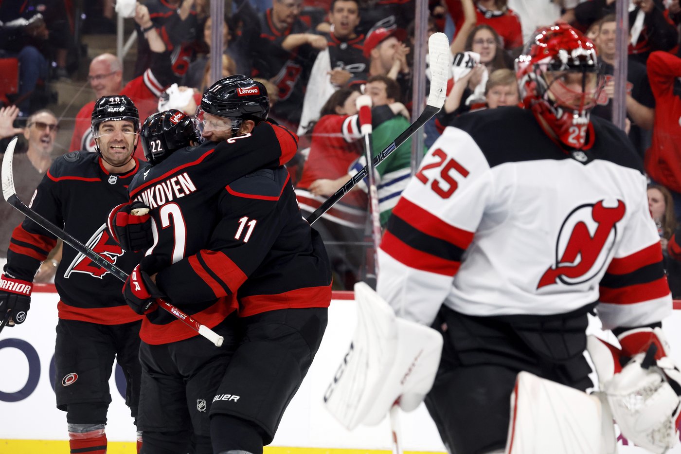 Stankoven strikes twice in playoff debut with Carolina as Hurricanes beat Devils | iNFOnews.ca