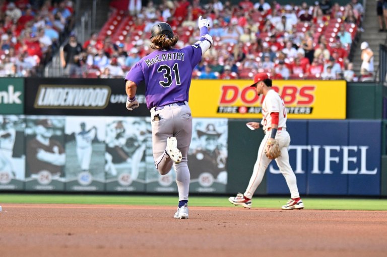 Jake McCarthy homers twice as the Rockies get past the Cardinals, 8-6 | iNFOnews.ca