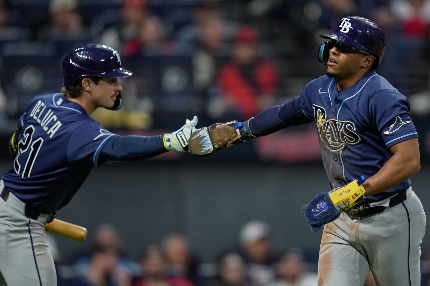 Ryan Vilade has 3 hits, drives in 2 runs as Tampa Bay beats Cleveland 3-2 to extend win streak to 5 | iNFOnews.ca