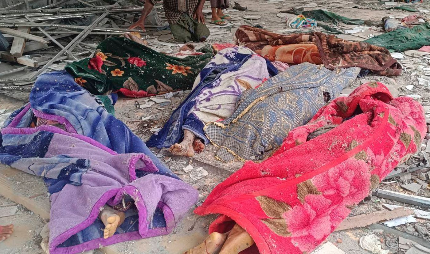 At least 23 dead after airstrike on Buddhist monastery in Myanmar | iNFOnews.ca At least 23 dead after airstrike on Buddhist monastery in Myanmar | iNFOnews.ca
