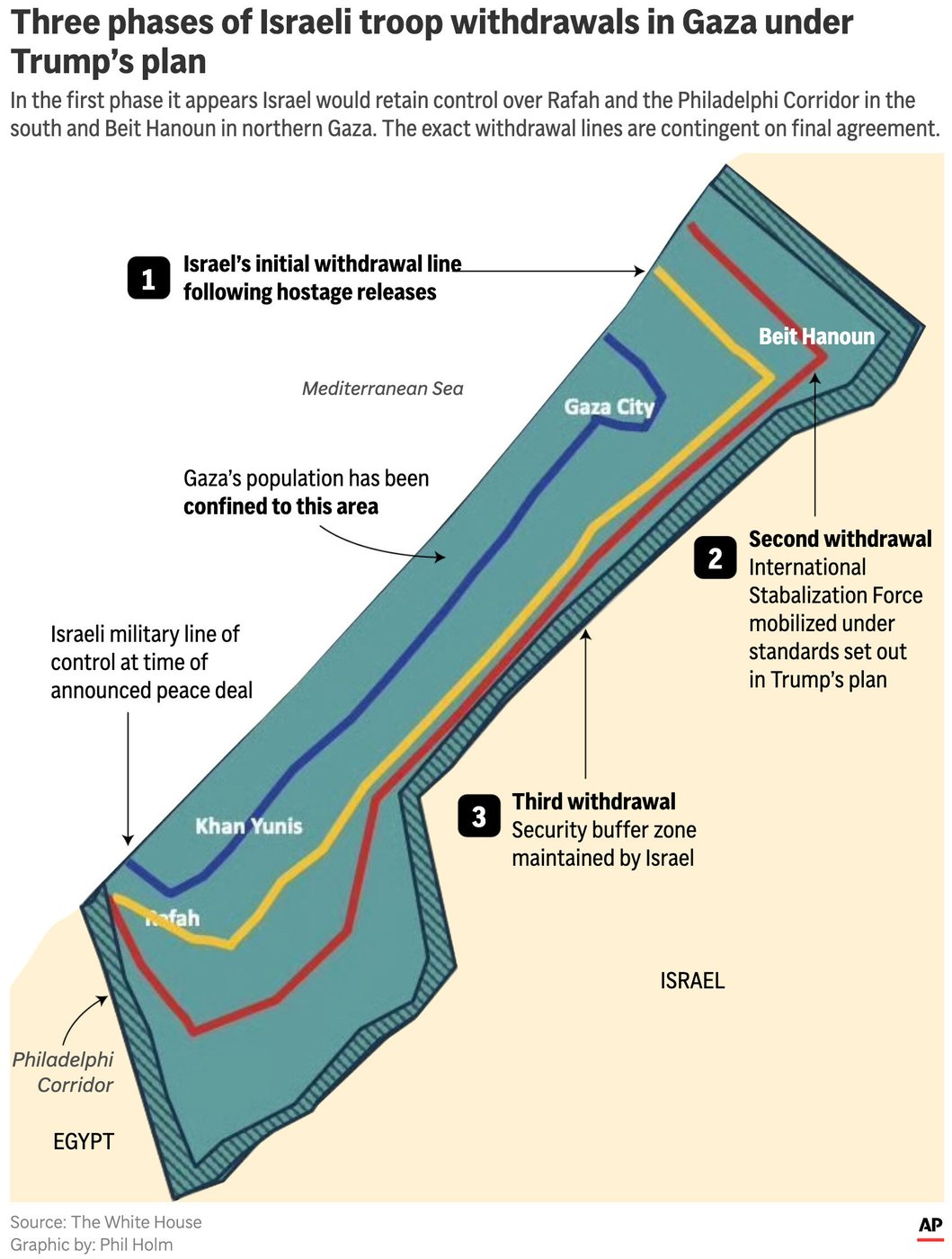 The Latest: Israel and Hamas agree to a ceasefire, release of hostages and prisoners | iNFOnews.ca