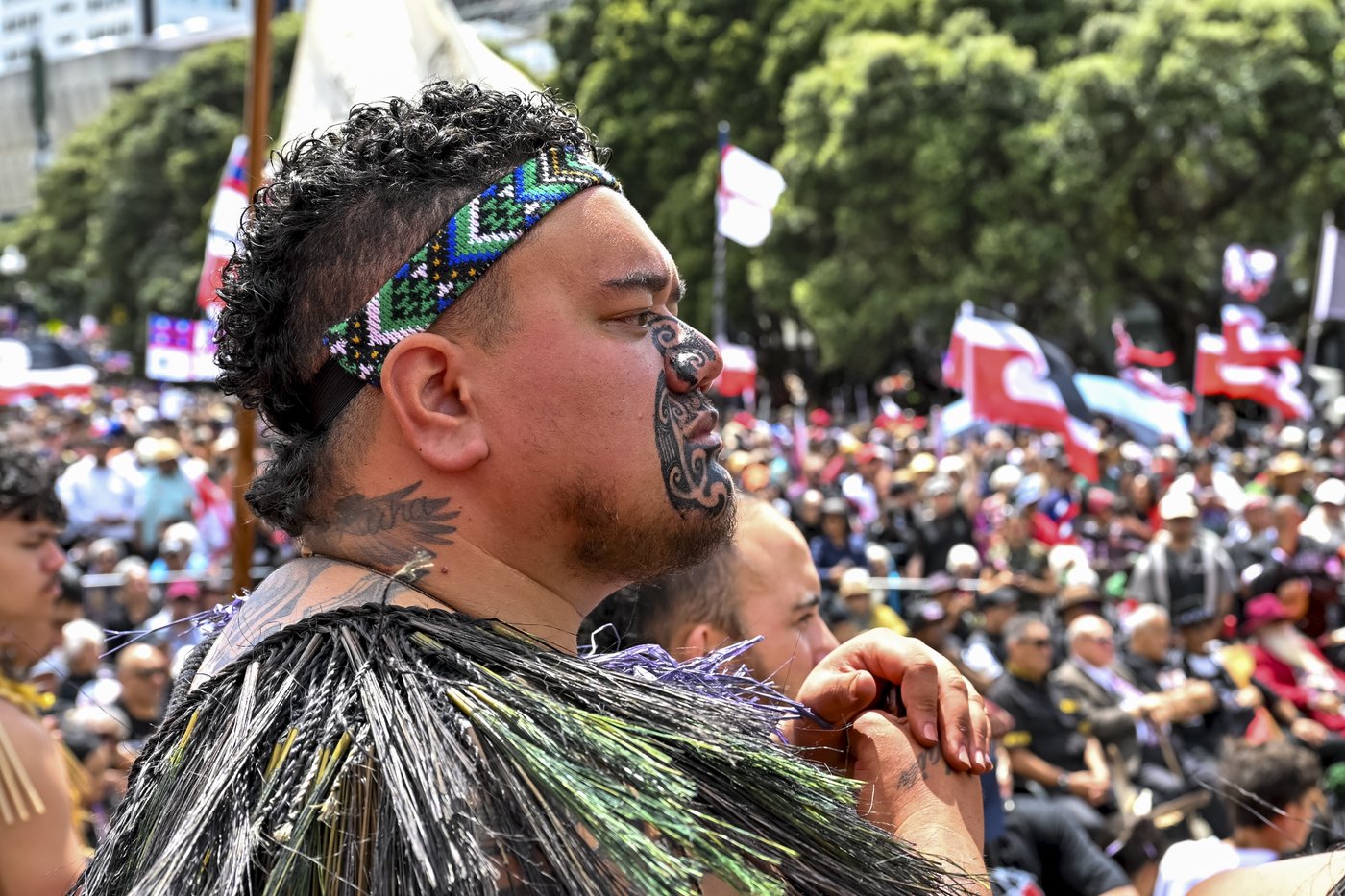 35,000 crowd New Zealand's Parliament grounds in support of Māori rights | iNFOnews.ca