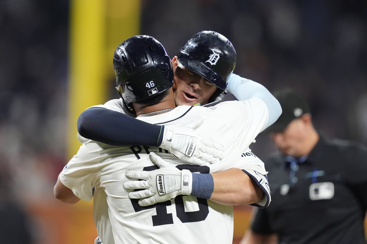 Meadows and Torkelson homer as the Tigers move closer to the postseason with a 7-1 win over the Rays | iNFOnews.ca