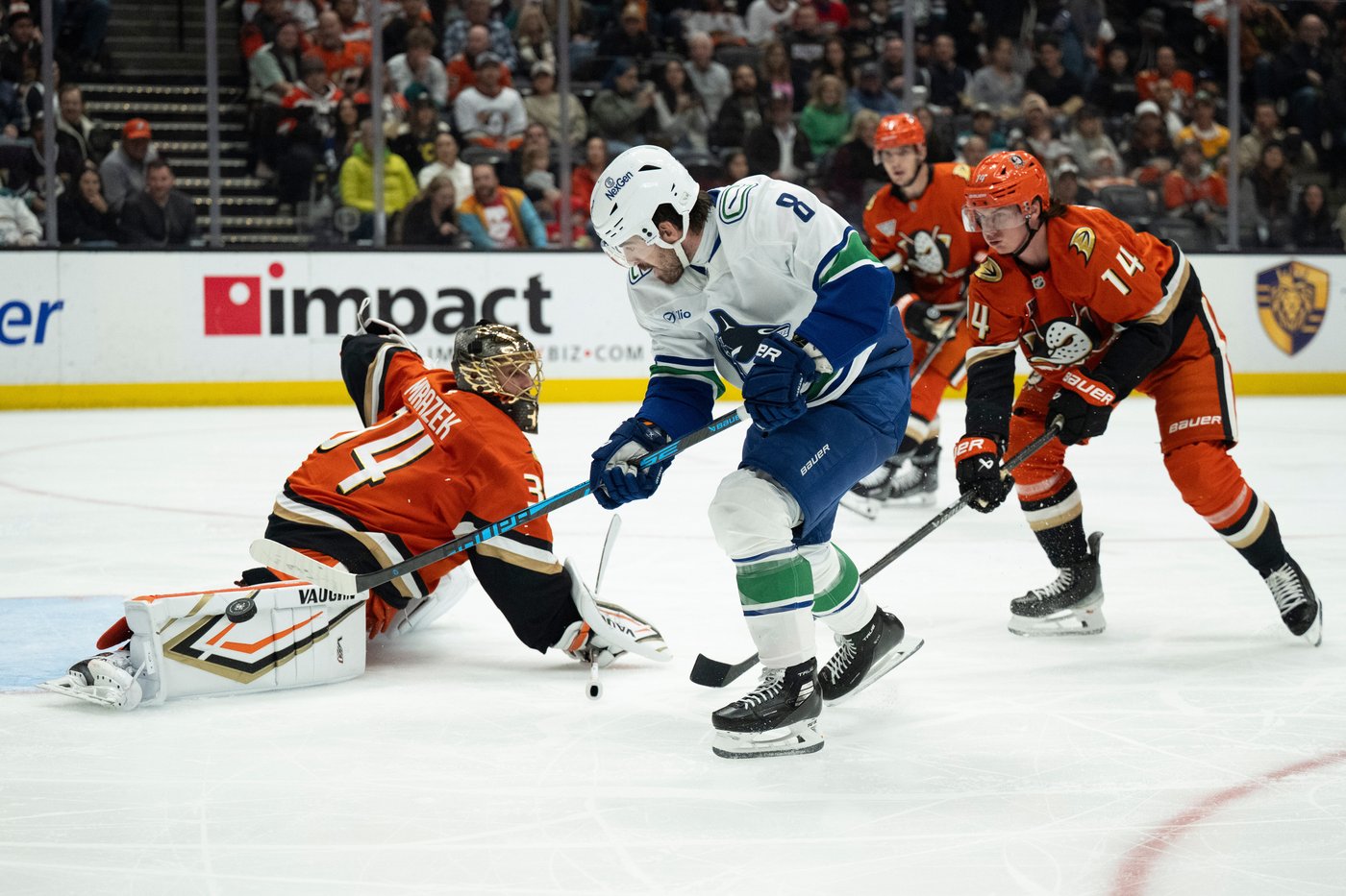 Sasson, O’Connor score late to back Tolopilo in Canucks' 5-4 win over Ducks | iNFOnews.ca Sasson, O’Connor score late to back Tolopilo in Canucks' 5-4 win over Ducks | iNFOnews.ca
