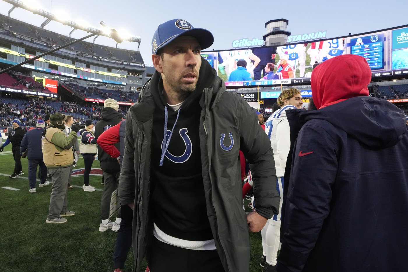 Steichen's risky 2-point call pays off as Colts put playoff hopes in Richardson's hands | iNFOnews.ca