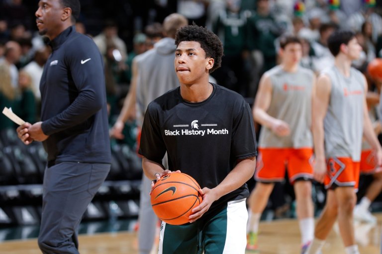 Jeremy Fears starts for No. 10 Michigan State against No. 5 Illinois after Tom Izzo debated decision | iNFOnews.ca