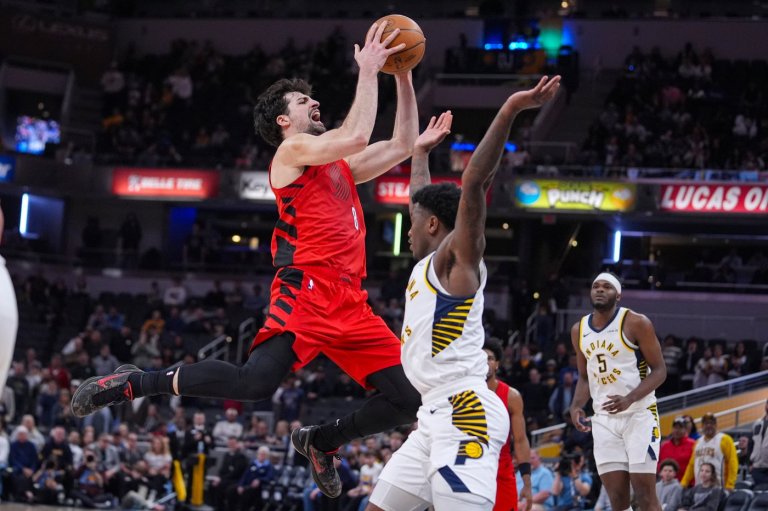 Avdija scores 32, Clingan adds 28 as Trail Blazers beat Pacers 127-119 to close in on play-in spot | iNFOnews.ca