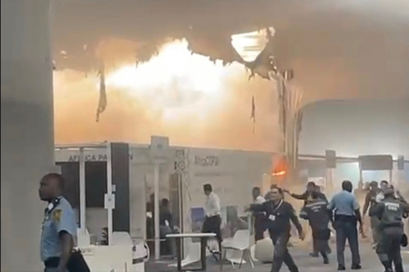 Fire prompts evacuations at UN climate talks in Brazil, and 13 suffer smoke inhalation | iNFOnews.ca