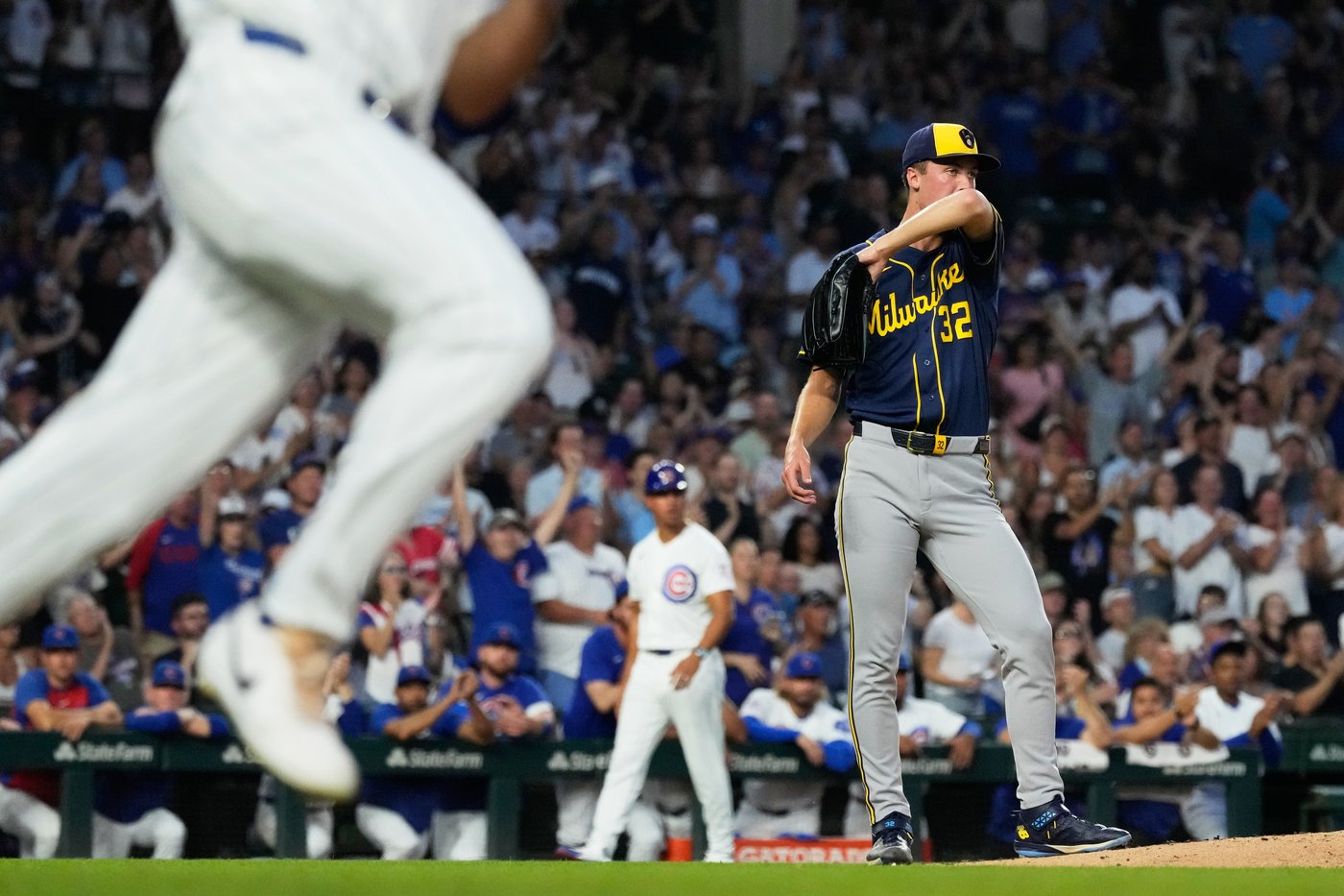 Brewers' Jacob Misiorowski matches career worsts in runs allowed and walks in rough start vs. Cubs | iNFOnews.ca Brewers' Jacob Misiorowski matches career worsts in runs allowed and walks in rough start vs. Cubs | iNFOnews.ca