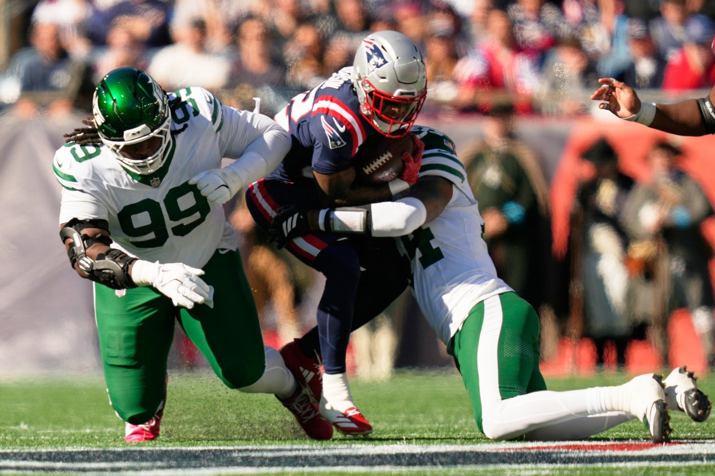 Jets sacks leader David Bailey doubtful vs. Raiders with a groin injury | iNFOnews.ca Jets sacks leader David Bailey doubtful vs. Raiders with a groin injury | iNFOnews.ca