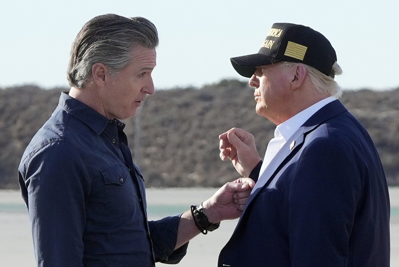 Trump and Newsom escalate fight as feds intervene in Los Angeles protests: In their own words | iNFOnews.ca Trump and Newsom escalate fight as feds intervene in Los Angeles protests: In their own words | iNFOnews.ca