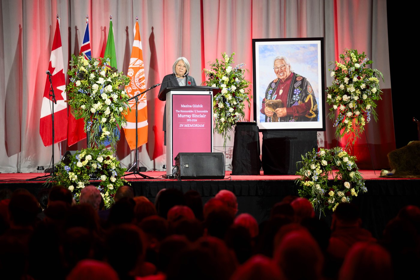 'I was called;' Murray Sinclair's life and legacy honoured at emotional memorial | iNFOnews.ca