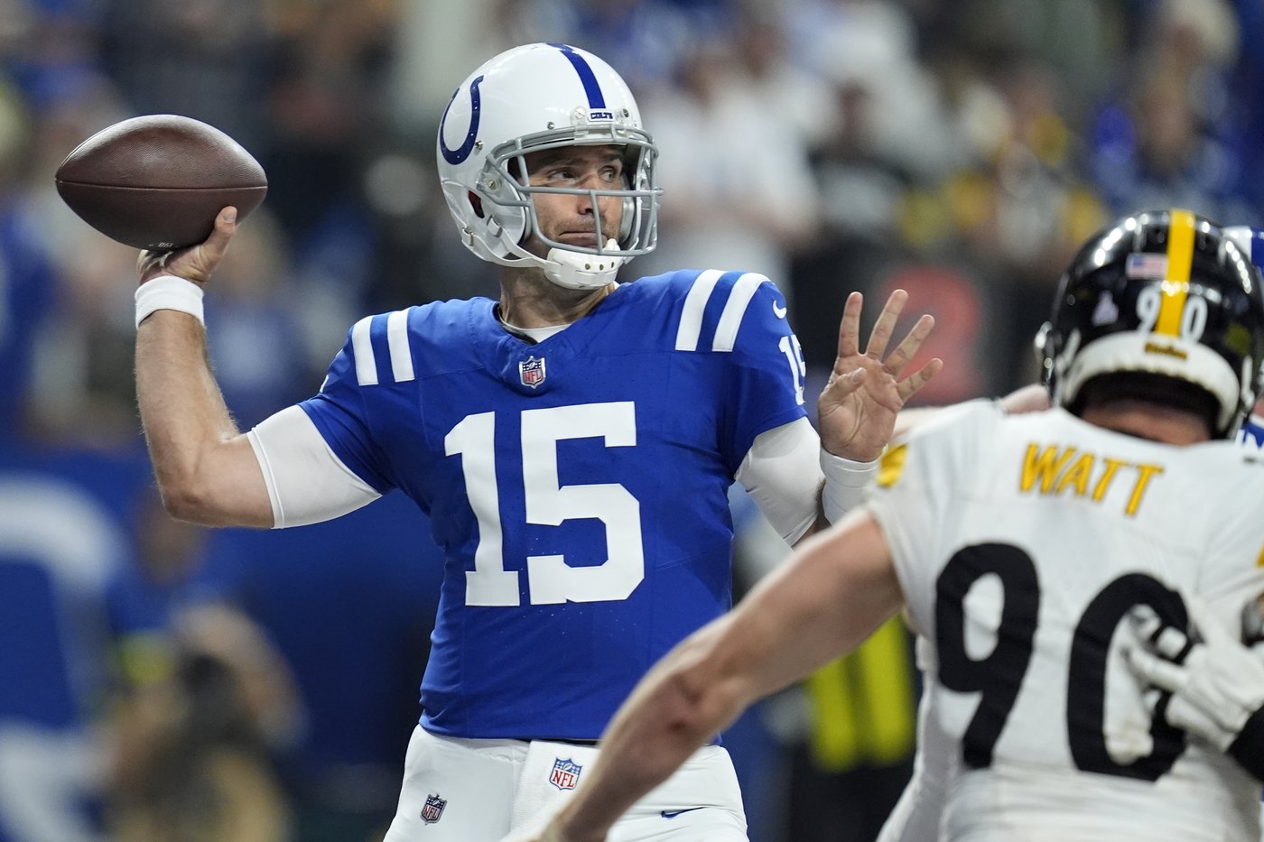 Joe Flacco relieves injured Anthony Richardson and helps Colts hold off Steelers 27-24 | iNFOnews.ca