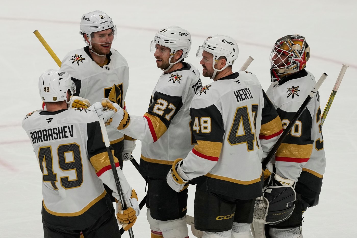 Hertl scores twice in 5-point game, Golden Knights beat Sharks 7-2 for 4th win in a row | iNFOnews.ca