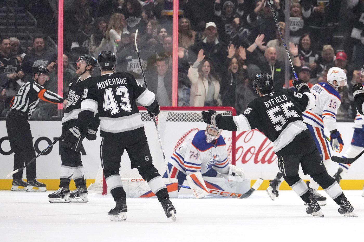 Byfield scores twice for Los Angeles Kings in 4-3 OT win over Edmonton Oilers | iNFOnews.ca