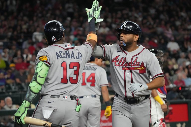 Braves ride an 8-run fifth inning and cruise past the Diamondbacks, 17-2 | iNFOnews.ca