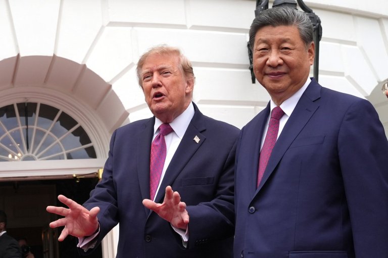 Trump relishes showing Xi his Marine One chopper and new White House helipad | iNFOnews.ca