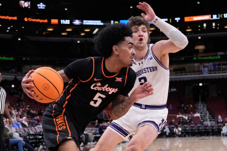 Oklahoma State beats Northwestern 86-81 at Thanksgiving Classic | iNFOnews.ca