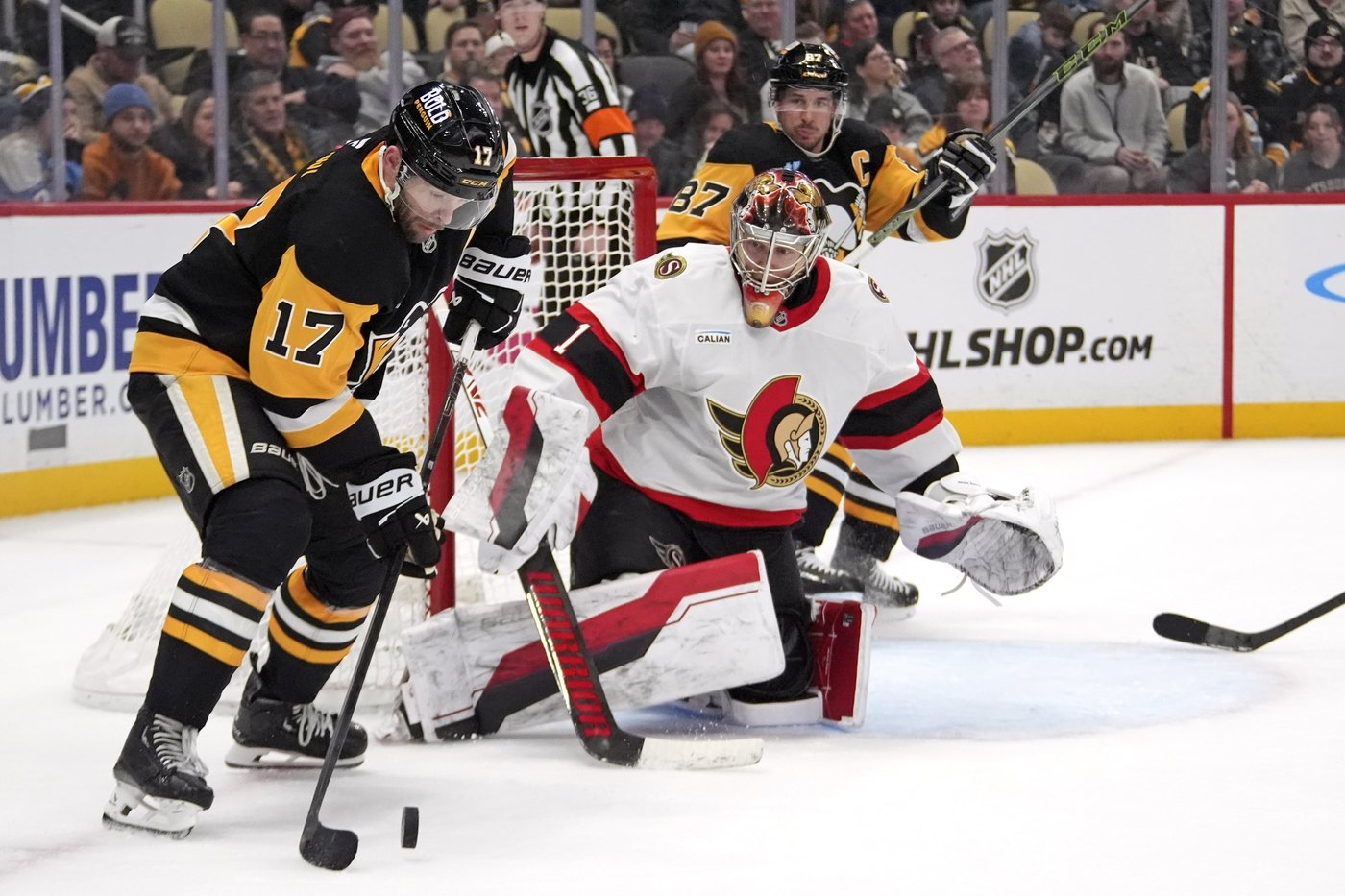 Pinto scores twice, Senators pounce on Penguins for 5-0 win | iNFOnews.ca