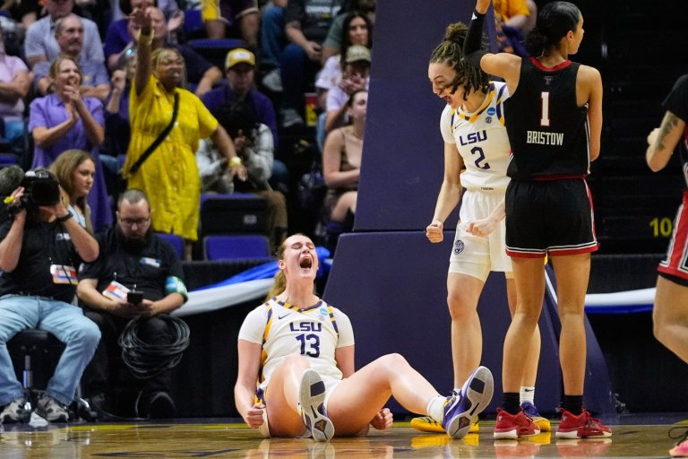 Johnson and Williams help LSU outgun Texas Tech 101-47 in March Madness and set an NCAA record | iNFOnews.ca