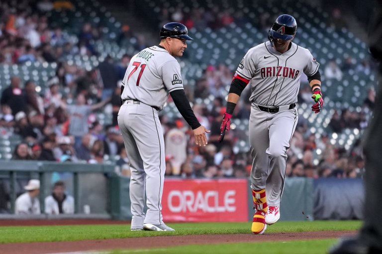 Nootbaar's leadoff homer, 3 hits spark Diamondbacks in 10-6 victory over Giants | iNFOnews.ca