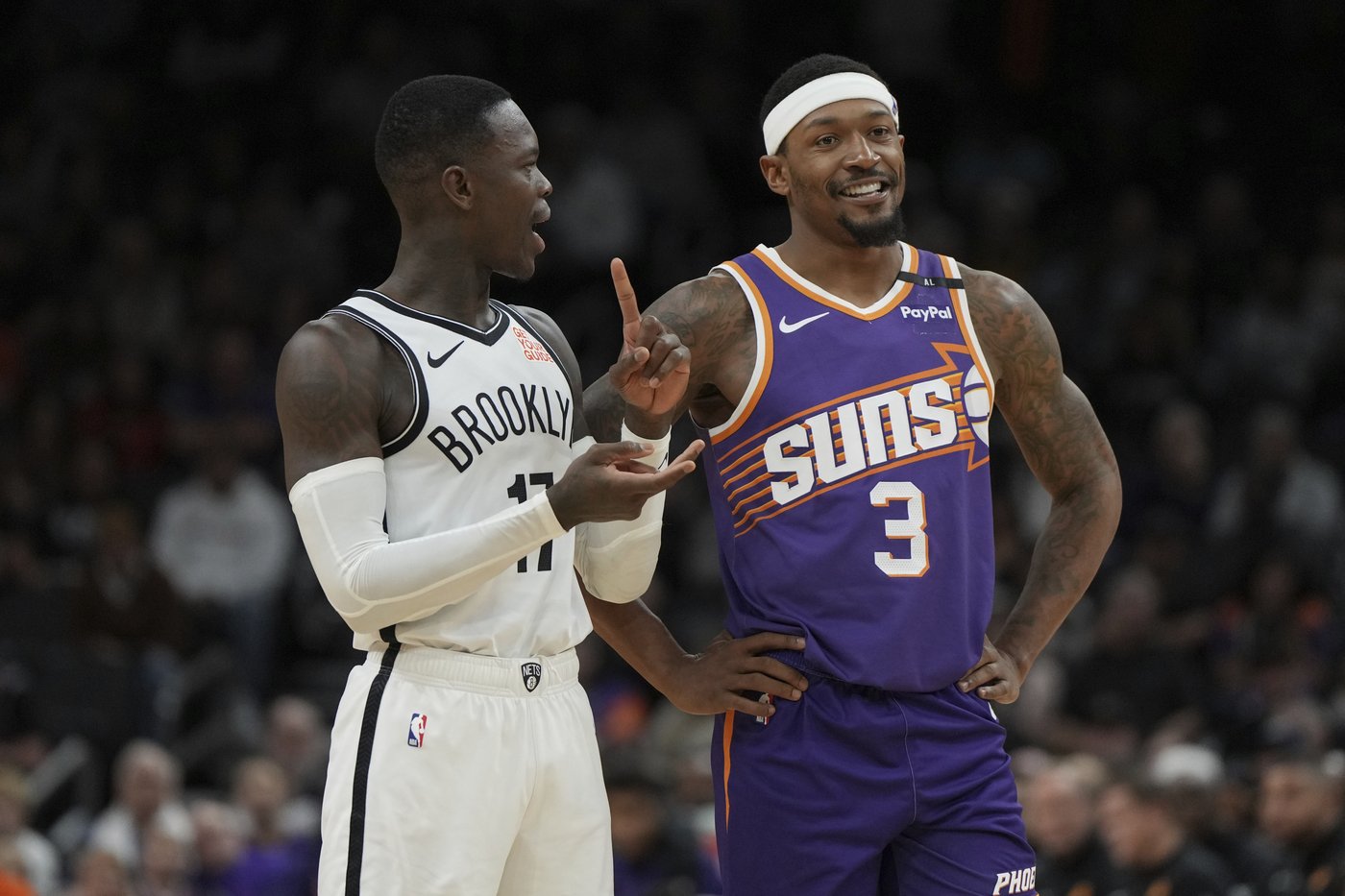 Suns guard Bradley Beal limps off court in 4th quarter of Phoenix's loss to Nets | iNFOnews.ca Suns guard Bradley Beal limps off court in 4th quarter of Phoenix's loss to Nets | iNFOnews.ca