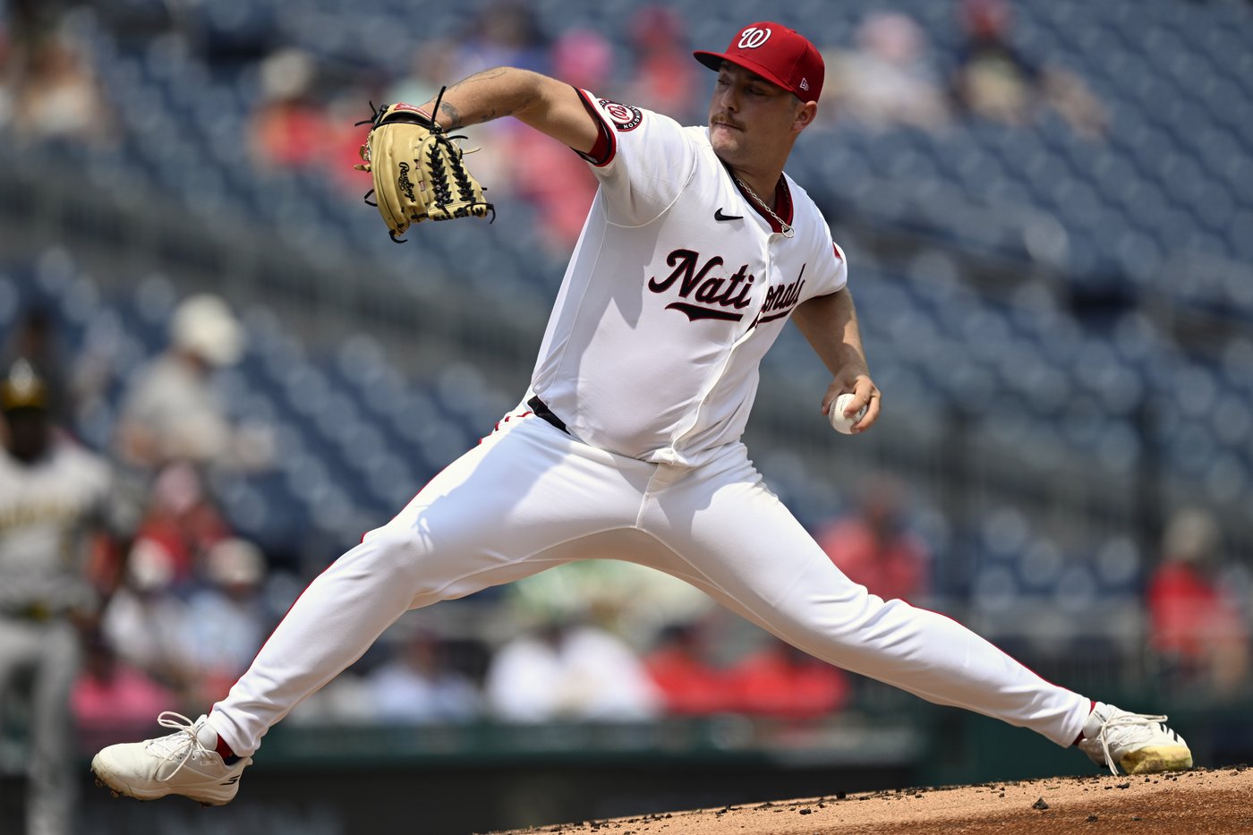 Jacob Lopez strikes out career-high 10 in 7 2/3 innings as A's beat the Nationals 6-0 | iNFOnews.ca Jacob Lopez strikes out career-high 10 in 7 2/3 innings as A's beat the Nationals 6-0 | iNFOnews.ca