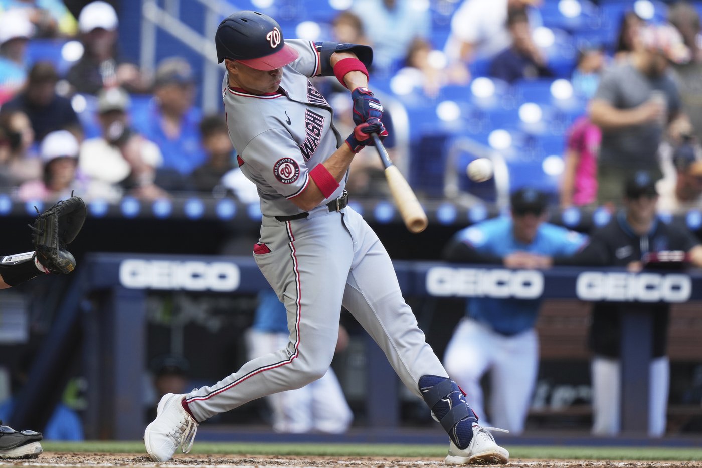 Matt Mervis hits a 3-run homer as the Marlins beat the Nationals 11-4 | iNFOnews.ca