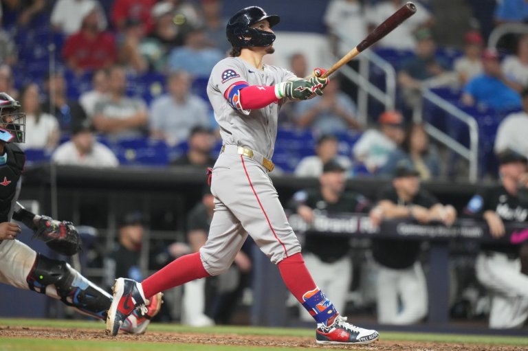 Jarren Duran hits grand slam in 11th inning and Red Sox sink Marlins 7-3 | iNFOnews.ca
