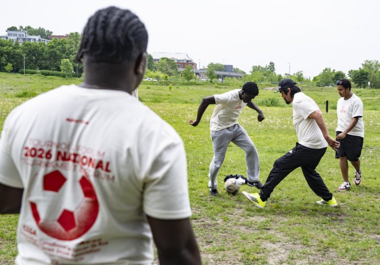 Unhoused soccer players at Montreal tournament say sport changed their lives | iNFOnews.ca