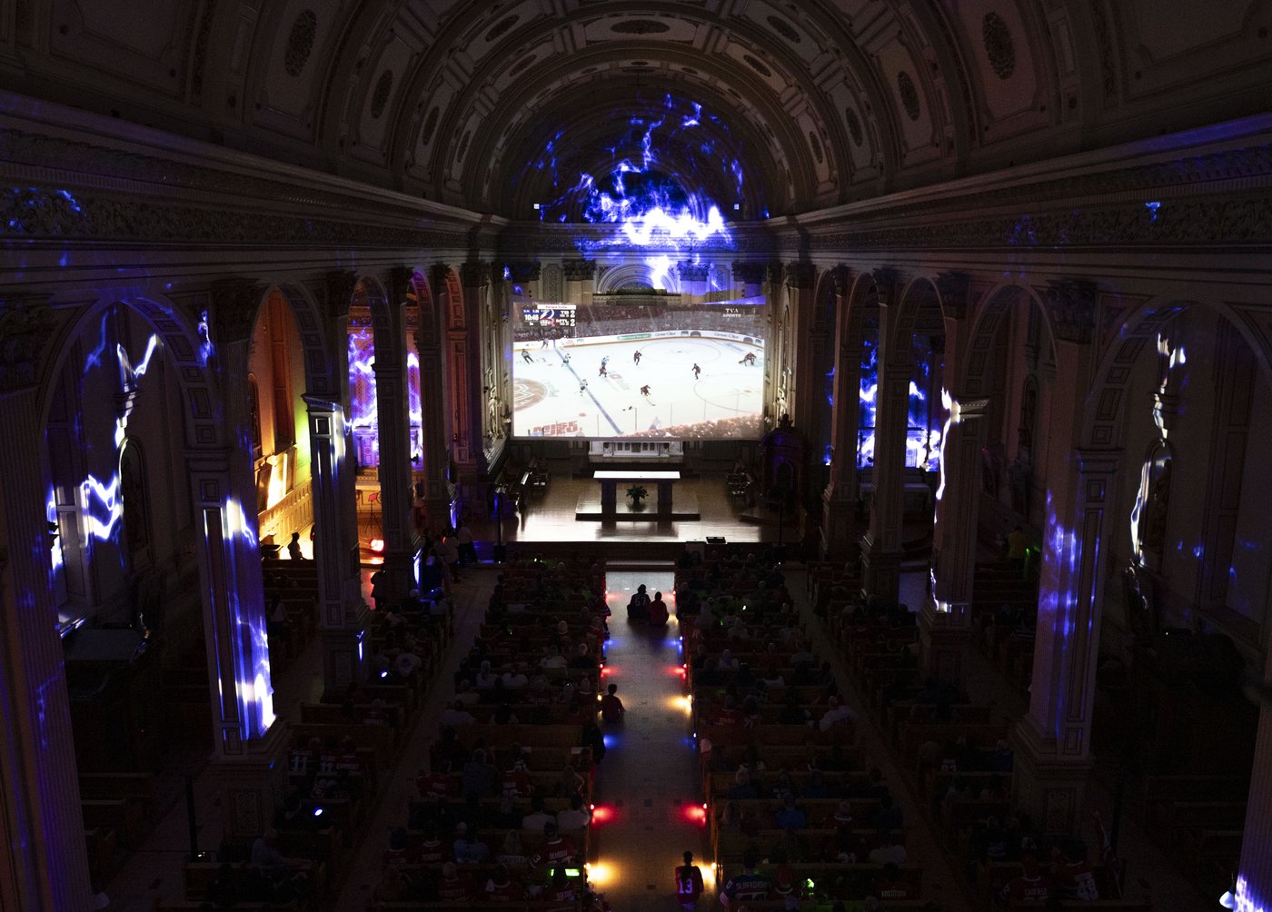 Church in St-Jean-sur-Richelieu, Que. becomes unlikely Habs playoff watch hub | iNFOnews.ca Church in St-Jean-sur-Richelieu, Que. becomes unlikely Habs playoff watch hub | iNFOnews.ca