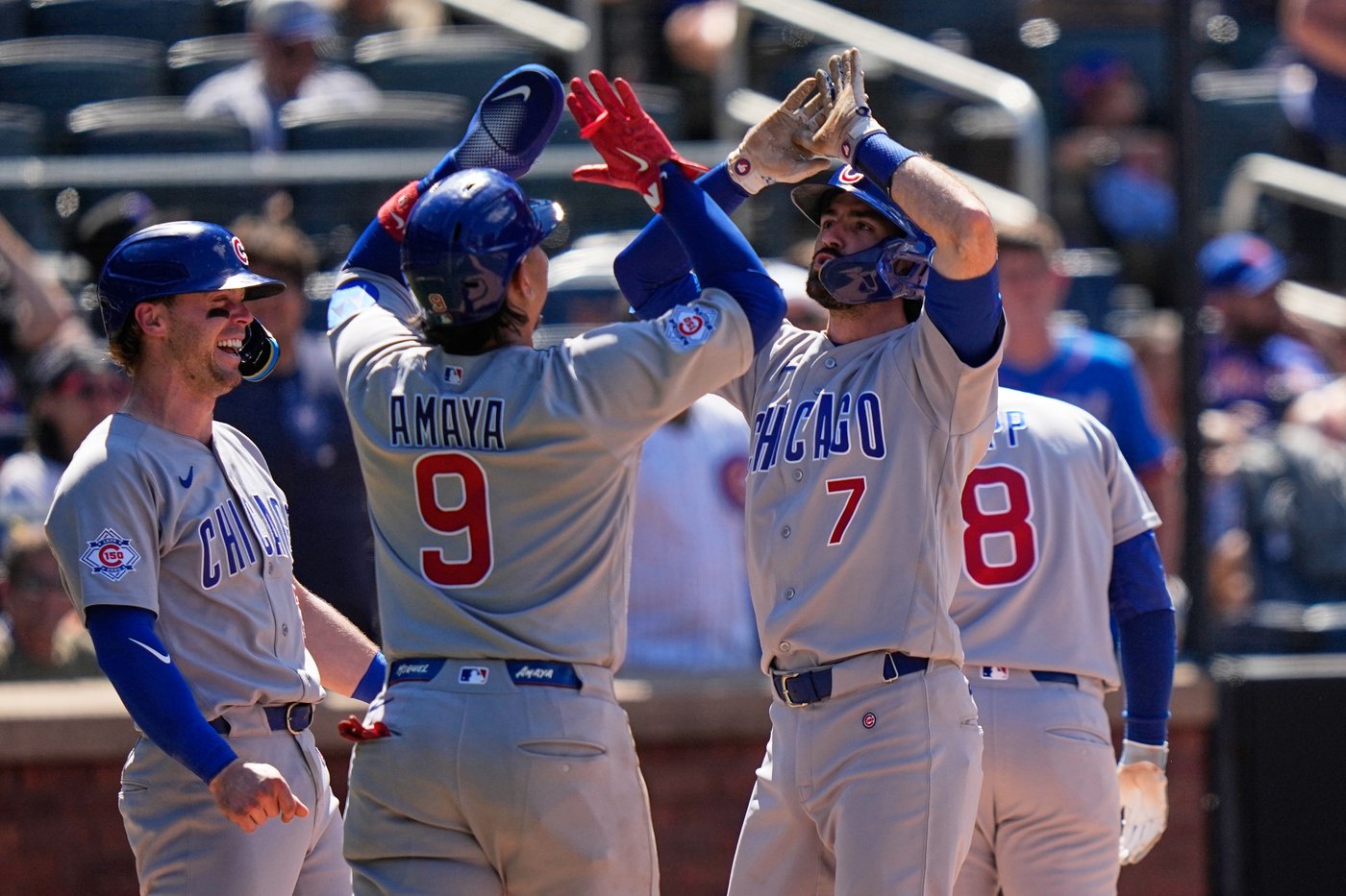 Dansby Swanson has 2 homers, 7 RBIs as Cubs pound Mets 10-3 in Game 1 | iNFOnews.ca