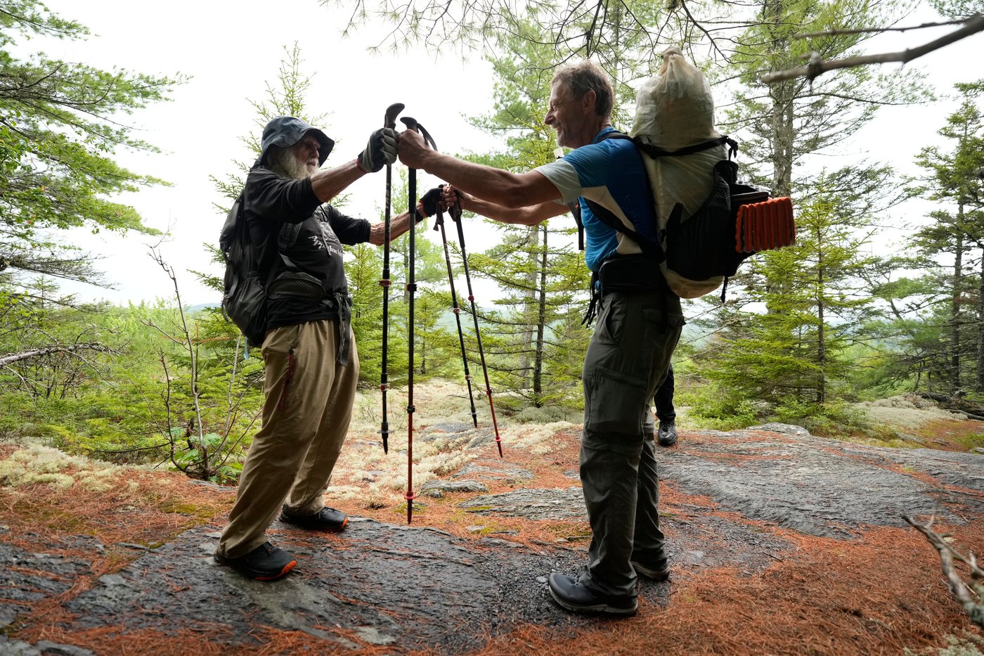 Photos show oldest hiker reclaiming Appalachian Trail record at 91 | iNFOnews.ca