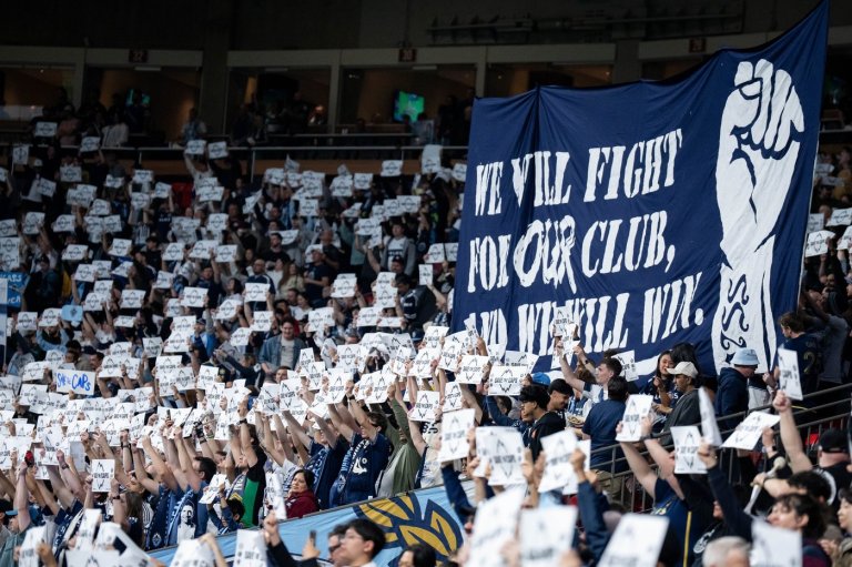 Vancouver Whitecaps fans bring 'Save the Caps' campaign to B.C. Place | iNFOnews.ca