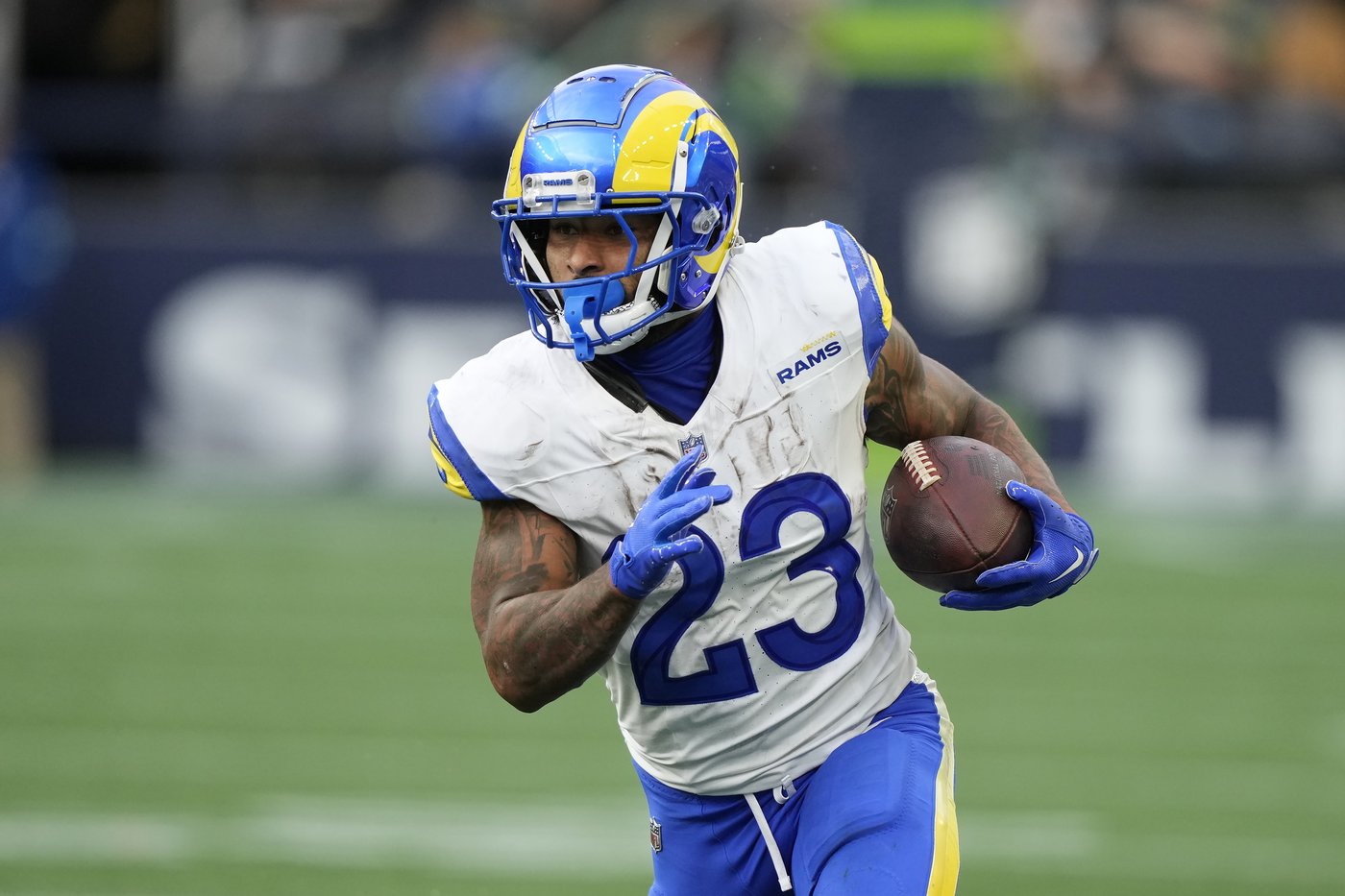 Demarcus Robinson's one-handed catch in OT gives Rams 26-20 win over Seahawks | iNFOnews.ca Demarcus Robinson's one-handed catch in OT gives Rams 26-20 win over Seahawks | iNFOnews.ca