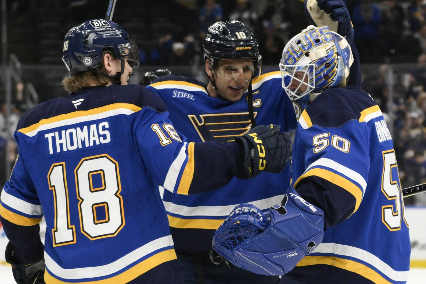 Jake Neighbours' shootout goal gives Blues 3-2 win over Sharks | iNFOnews.ca Jake Neighbours' shootout goal gives Blues 3-2 win over Sharks | iNFOnews.ca