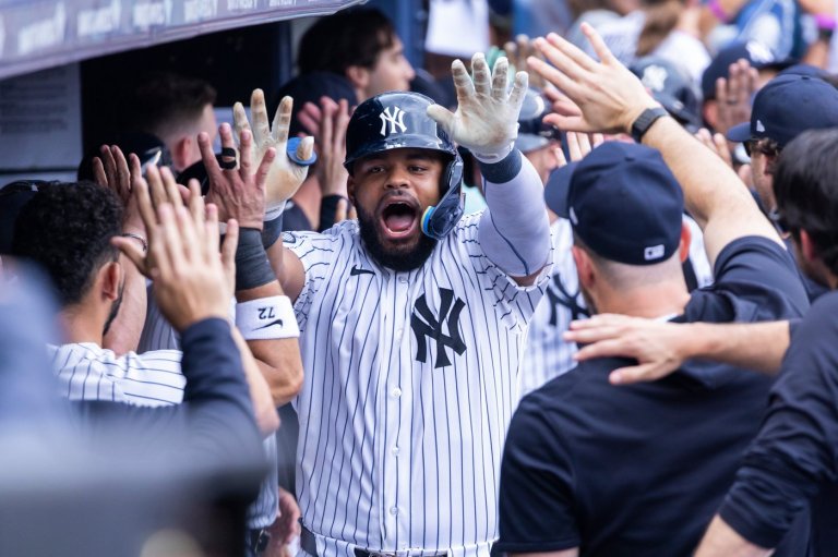 Austin Wells homers twice in 9-run eighth, Heliot Ramos homers in fifth as Yankees rout Red Sox 16-1 | iNFOnews.ca