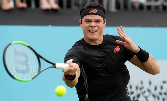 Canada's Milos Raonic pulls out of Queen's Club with right shoulder injury | iNFOnews.ca