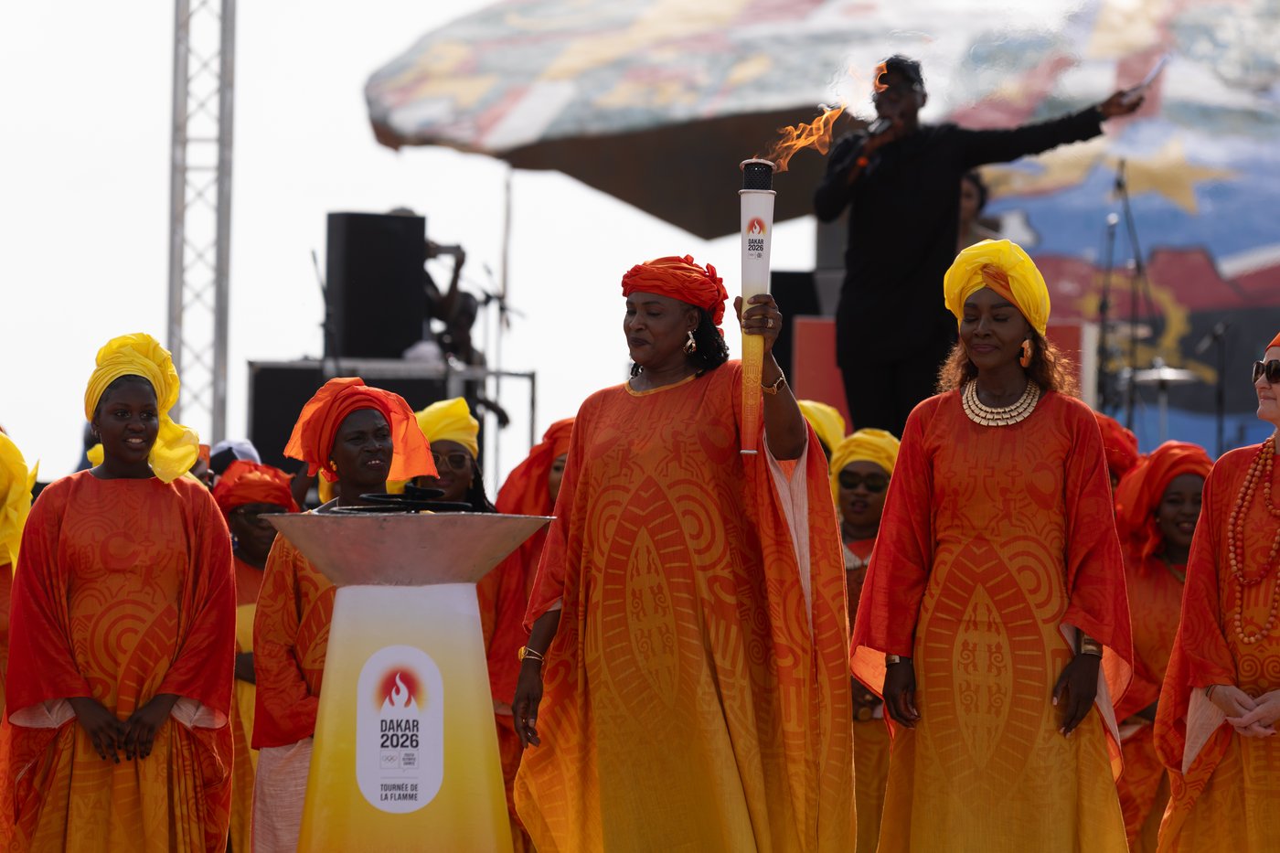Olympic flame arrives in Senegal for the first Olympic event to be held in Africa | iNFOnews.ca