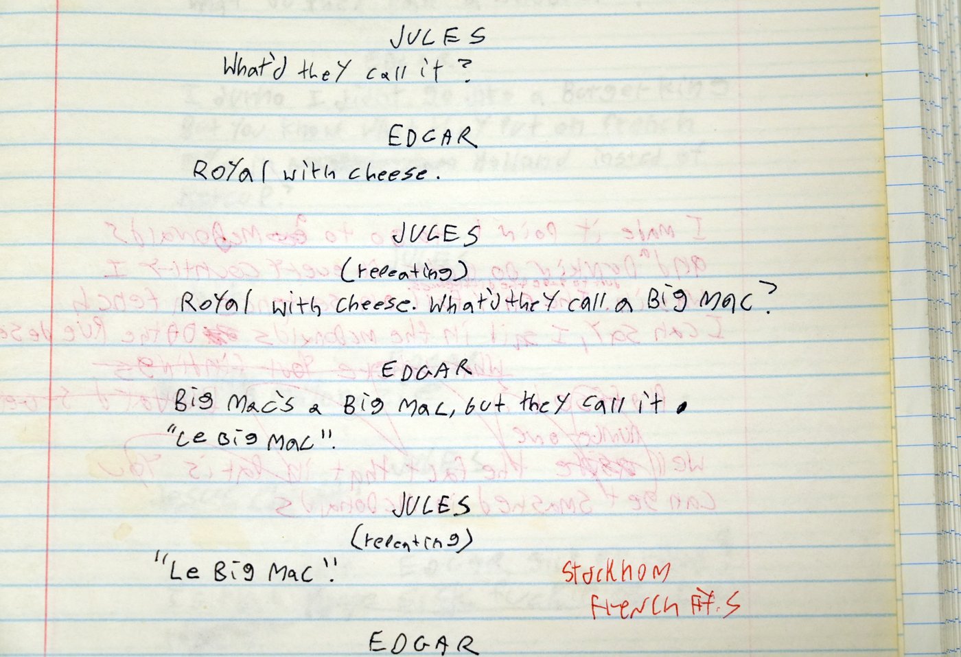 Academy Museum adds handwritten ‘Pulp Fiction’ script, Miyazaki art, more to vast film collection | iNFOnews.ca