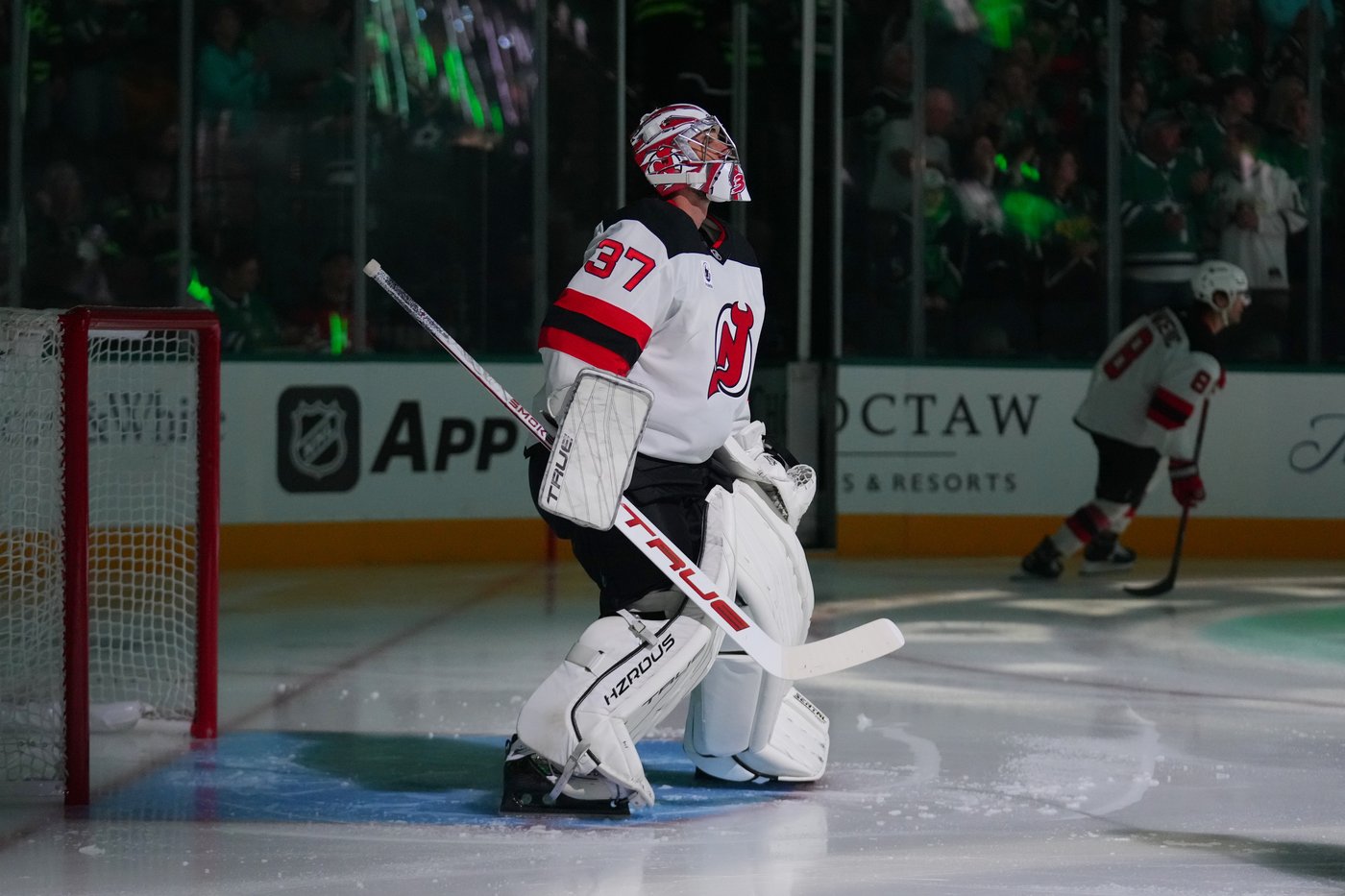 Connor Hellebuyck makes his New Jersey Devils debut as starter in net at Dallas | iNFOnews.ca Connor Hellebuyck makes his New Jersey Devils debut as starter in net at Dallas | iNFOnews.ca